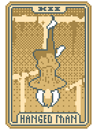 El Colgado — Cartas del Tarot de Balatro option 2
