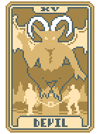 El Diablo — Cartas del Tarot de Balatro option 3