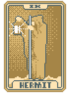 El Ermitao — Cartas del Tarot de Balatro option 5