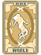 El Mundo — Cartas del Tarot de Balatro option 8