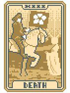 La Muerte — Cartas del Tarot de Balatro option 17