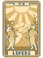 Los Enamorados — Cartas del Tarot de Balatro option 22