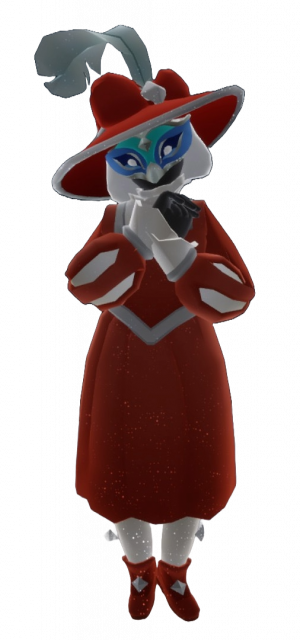 Costumed Confetti Cousin Cutout — Sky: Children of the Light All Seasonal Spirits option 21