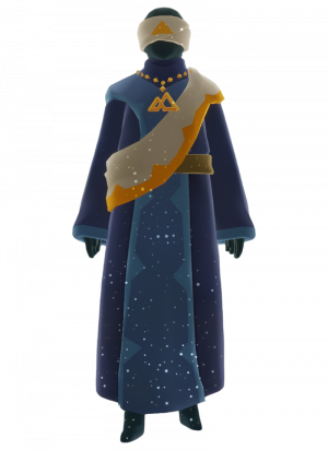 Moments Spirit Ascetic Monk — Sky: Children of the Light All Seasonal Spirits option 55