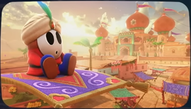 Shy Guy Bazaar Icon — Mario Kart World Tracks + SNES Tribute Tracks Tier List option 30