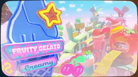 Sky High Sundae Icon — Mario Kart World Tracks + SNES Tribute Tracks Tier List option 31