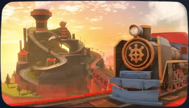 Whistlestop Summit Icon — Mario Kart World Tracks + SNES Tribute Tracks Tier List option 37