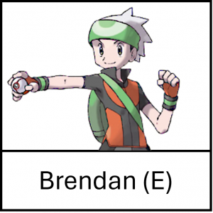 010 Brendan — Pokemon Video Game Protagonists option 10