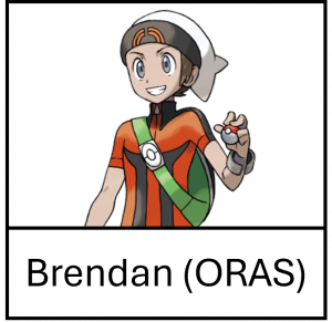 011 Brendan — Pokemon Video Game Protagonists option 11