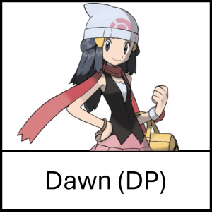 015 Dawn — Pokemon Video Game Protagonists option 15