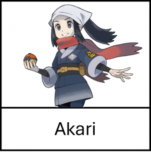 018 Akari — Pokemon Video Game Protagonists option 18