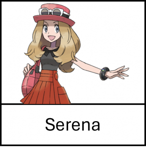 028 Serena — Pokemon Video Game Protagonists option 28
