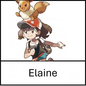 034 Elaine — Pokemon Video Game Protagonists option 34