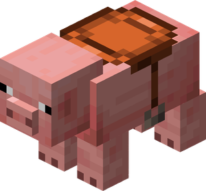 150px Saddledpigje3be3 — ALL Minecraft Mobs (Up to Chase the Skies) option 71