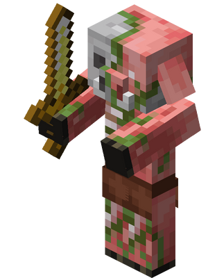 150px Zombifiedpiglinbe6 — ALL Minecraft Mobs (Up to Chase the Skies) option 99