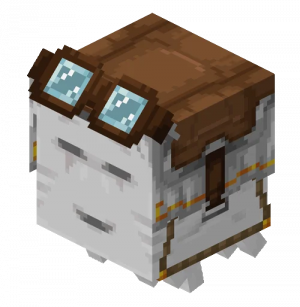250px Happyghastwhiteharnessgogglesupleashedje1be1 — ALL Minecraft Mobs (Up to Chase the Skies) option 106
