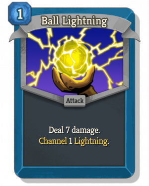 Balllightning — Slay the Spire 2 Defect Cards option 3