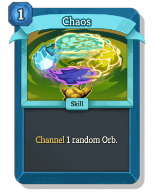 Chaos — Slay the Spire 2 Defect Cards option 12