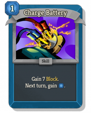 Chargebattery — Slay the Spire 2 Defect Cards option 13