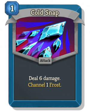 Coldsnap — Slay the Spire 2 Defect Cards option 16