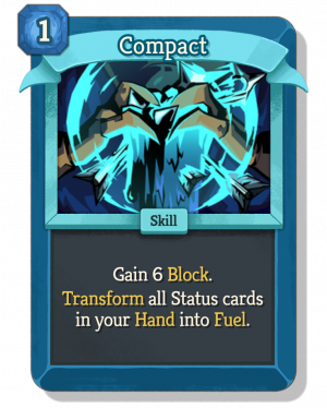 Compact — Slay the Spire 2 Defect Cards option 17