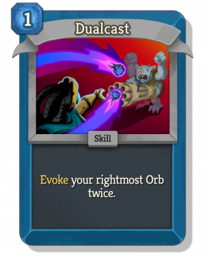 Dualcast — Slay the Spire 2 Defect Cards option 27