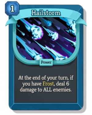 Hailstorm — Slay the Spire 2 Defect Cards option 41