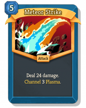 Meteorstrike — Slay the Spire 2 Defect Cards option 53