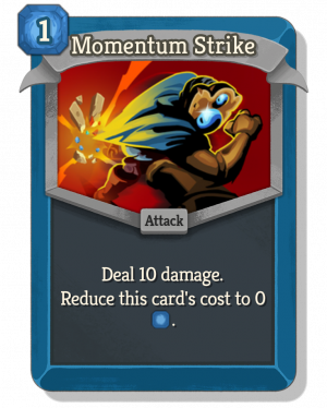 Momentumstrike — Slay the Spire 2 Defect Cards option 55