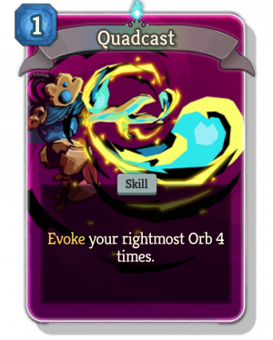 Quadcast — Slay the Spire 2 Defect Cards option 59