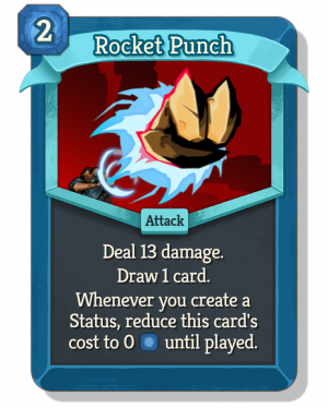 Rocketpunch — Slay the Spire 2 Defect Cards option 63