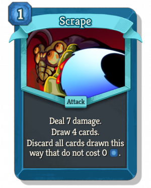 Scrape — Slay the Spire 2 Defect Cards option 65