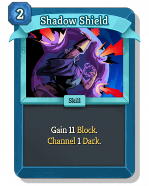 Shadowshield — Slay the Spire 2 Defect Cards option 66