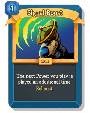 Signalboost — Slay the Spire 2 Defect Cards option 68
