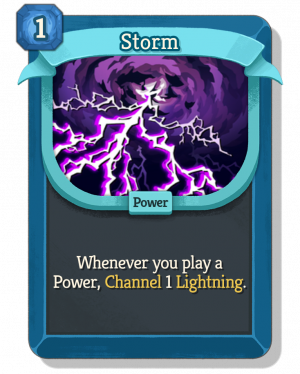 Storm — Slay the Spire 2 Defect Cards option 72