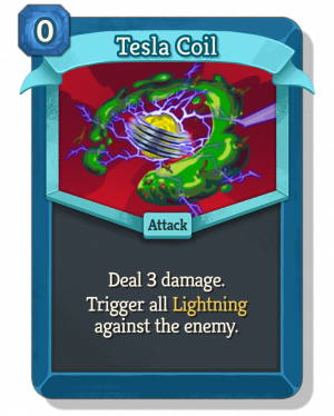 Teslacoil — Slay the Spire 2 Defect Cards option 81