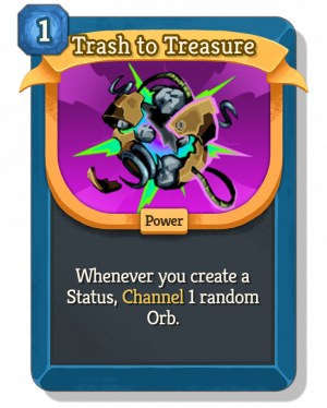 Trashtotreasure — Slay the Spire 2 Defect Cards option 83