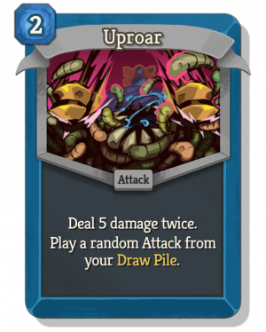 Uproar — Slay the Spire 2 Defect Cards option 85