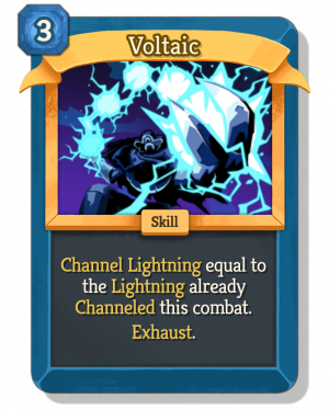 Voltaic — Slay the Spire 2 Defect Cards option 86