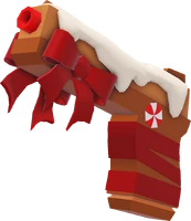 Gingerbreadhandgunskin — Roblox Festive Skin Case Rivals Skins option 16