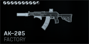 Ak 205 — Battlefield 6 Primary Weapons option 2