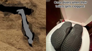 Cave Diver Meme — meme 2025 option 14