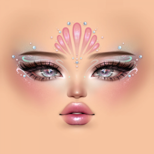Mysticmermaid Classicmakeup — Dress To Impress DLC Faces option 15