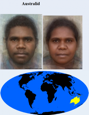 Australid — The 38 Basic Human Phenotypes option 6