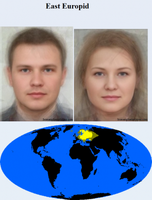 East Europid — The 38 Basic Human Phenotypes option 12