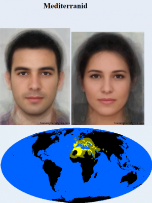 Mediterranid — The 38 Basic Human Phenotypes option 21