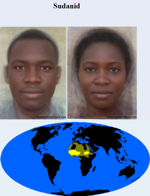 Sudanid — The 38 Basic Human Phenotypes option 35