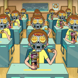 Zzzzz 1786975950pringles Rick Morty Superbowl Page 2020 — Memes of DA BIG 26 option 291