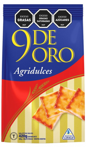 9 De Oro — Galletitas dulces uruguay option 2
