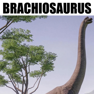 Brachiosaurus — Fidel Dinosaurier option 4